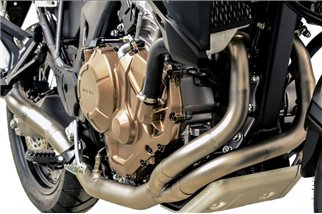 SCARICHI COLLETTORI 2X1 TERMIGNONI H13709410TTX HONDA CRF 1000L AFRICA TWIN 2016-2019 NON OMOLOGATO TITANIO