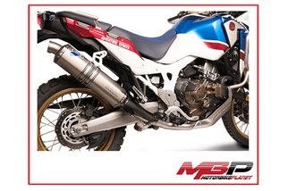 SCARICHI COLLETTORI 2X1 TERMIGNONI H13709410TTX HONDA CRF 1000L AFRICA TWIN 2016-2019 NON OMOLOGATO TITANIO