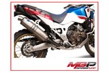 SCARICHI COLLETTORI 2X1 TERMIGNONI H13709410TTX HONDA CRF 1000L AFRICA TWIN 2016-2019 NON OMOLOGATO TITANIO