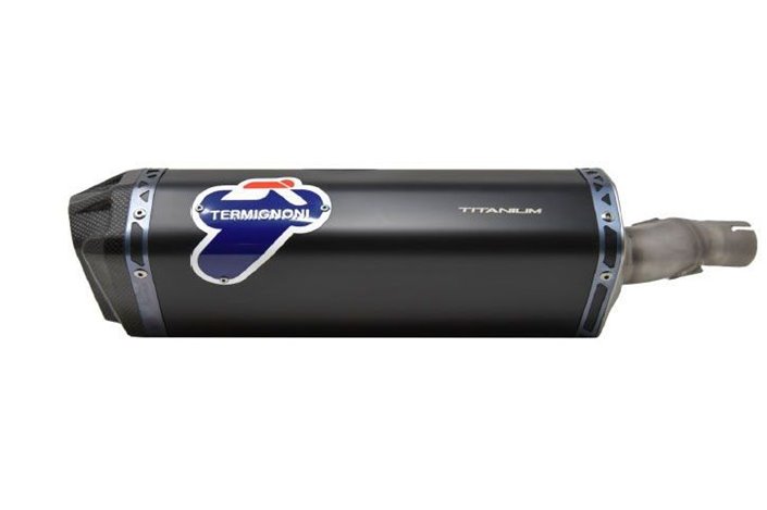 SCARICHI TERMINALI SLIP ON SCREAM TERMIGNONI H14208040INC HONDA FORZA 750 2017-2022 NON OMOLOGATO TITANIO NERO ACCIAIO