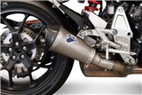SCARICO TERMINALE RELEVANCE CONICAL TERMIGNONI H154094SO1 HONDA CB 1000 R 2018-2022 NON OMOLOGATO TITANIO