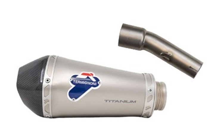 SCARICO TERMINALE RELEVANCE CONICAL TERMIGNONI H155094SO01 HONDA CBR 500 F/R/X 2019-2022 NON OMOLOGATO TITANIO