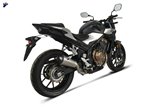 SCARICO TERMINALE SLIP ON GP2R- RHT TERMIGNONI H155094SO02 HONDA CB 500 F/R/X 2019-2022 NON OMOLOGATO TITANIO