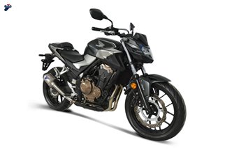 SCARICO TERMINALE SLIP ON RELEVANCE D70 TERMIGNONI H155094SO04 HONDA CB 500 F/R/X 2019-2022 NON OMOLOGATO TITANIO