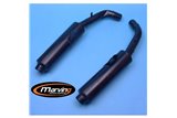 Couple Terminals Exhaustshonda Cbr 1000 F 1986 1988 Marving