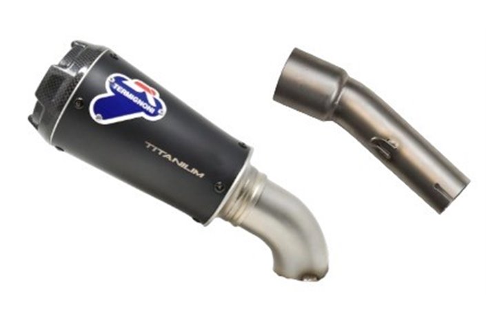 SCARICO TERMINALE SLIP ON GP2R TERMIGNONI H155094SO08 HONDA CBR 500 F/R/X 2019-2022 NON OMOLOGATO TITANIO INOX