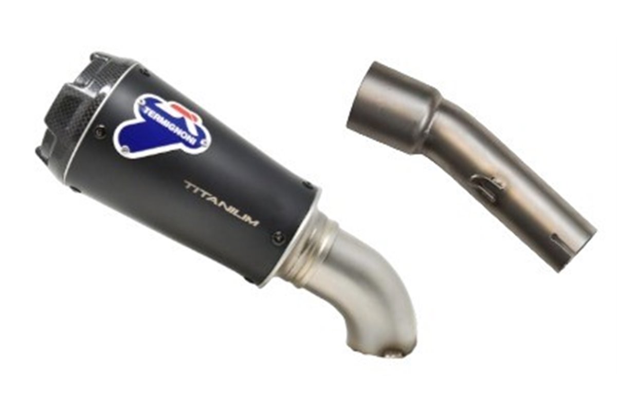 SCARICO TERMINALE SLIP ON GP2R TERMIGNONI H155094SO08 HONDA CBR 500 F/R/X 2019-2022 NON OMOLOGATO TITANIO INOX