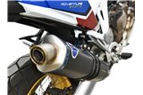 SCARICO TERMINALE TERMIGNONI H16608040INI HONDA CRF 1100L AFRICA TWIN 2020-2022 EURO 5 TITANIO NERO INOX