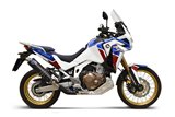 SCARICO TERMINALE TERMIGNONI H16608040INI HONDA CRF 1100L AFRICA TWIN 2020-2022 EURO 5 TITANIO NERO INOX