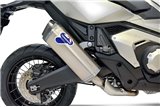 SCARICO TERMINALE SLIP ON SCREAM TERMIGNONI H17608040ITC HONDA X-ADV 2021-2022 OMOLOGATO EURO 5 TITANIO INOX