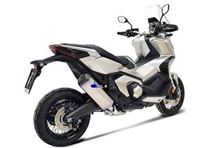 SCARICO TERMINALE SLIP ON SCREAM TERMIGNONI H17608040ITC HONDA X-ADV 2021-2022 OMOLOGATO EURO 5 TITANIO INOX
