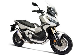 SCARICO TERMINALE SLIP ON SCREAM TERMIGNONI H17608040ITC HONDA X-ADV 2021-2022 OMOLOGATO EURO 5 TITANIO INOX