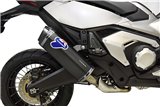 SCARICO TERMINALE SLIP ON SCREAM BLACK TERMIGNONI H17608040INC HONDA X-ADV 2021-2022 OMOLOGATO EURO 5 TITANIO INOX