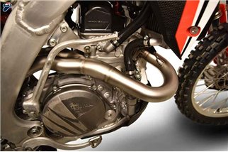 SCARICO COMPLETO RACING TERMIGNONI H16709400ITC CON COLLETTORI HONDA CRF 450 2018-2020 NON OMOLOGATO TITANIO INOX