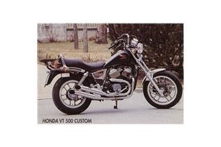 Couple d'échappement Terminaux d'échappement Auspuff Honda VT 500 personnalisé 1985 1988 Marving