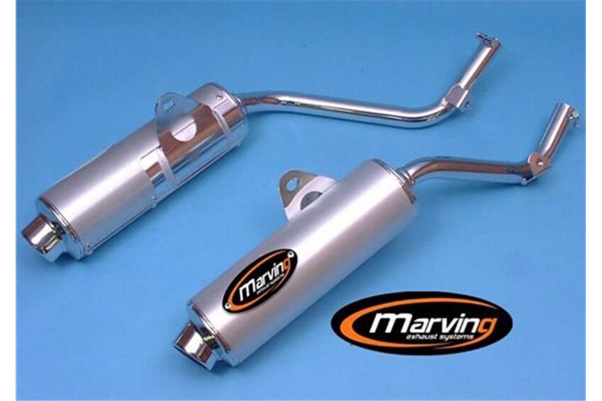 TERMINALI SCARICHI SILENZIATORI OMOLOGATI MARVING HONDA NX 650 DOMINATOR 1995-02