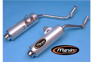 TERMINALI SCARICHI SILENZIATORI OMOLOGATI MARVING HONDA NX 650 DOMINATOR 1995-02