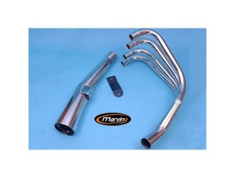 Scarico completo exhaust system master Kawasaki Z 900 1973 marving