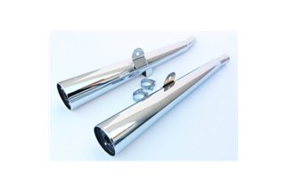 TERMINALI SCARICHI SILENZIATORI OMOLOGATI MARVING KAWASAKI Z 350 1979