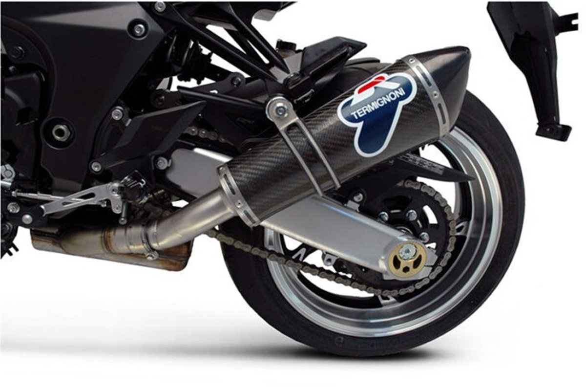 Terminaux de décharge de carbone Kawasaki Z 1000 2010 2014 K066080CC ThermIckoni