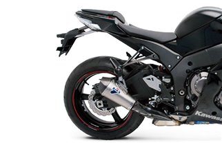 Terminal Steel Exhaust Kawasaki Zx 10 R 2010 2012 K067080Iv Termignoni