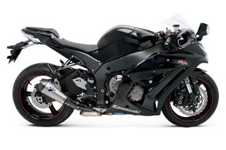 Terrain d'échappement en acier Kawasaki ZX 10 R 2010 K067080IV ThermIgnoni