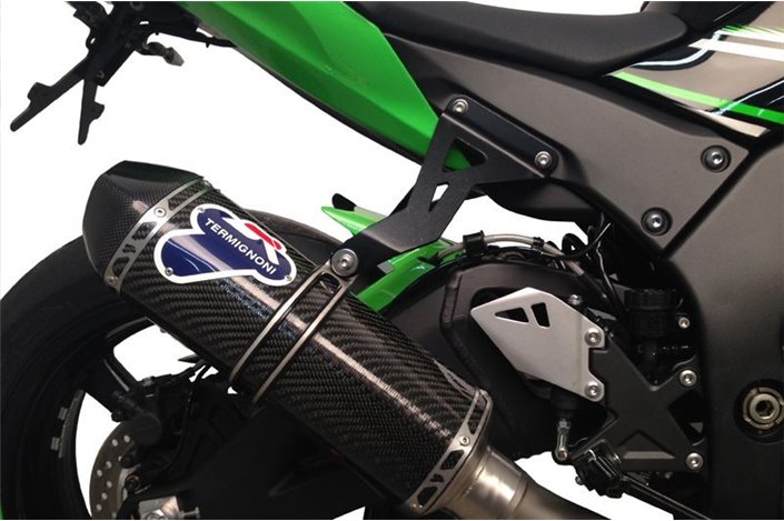 SCARICO COMPLETO SLIP ON RELEVANCE TERMIGNONI K07909400ICC KAWASAKI ZX 10 R 2010-2018 NON OMOLOGATO CARBONIO INOX