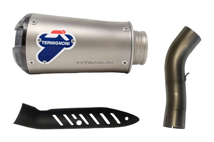 SCARICO TERMINALE SLIP ON GP2R- RHT TERMIGNONI K085094SO02 KAWASAKI Z 900 2017-2020 NON OMOLOGATO TITANIO