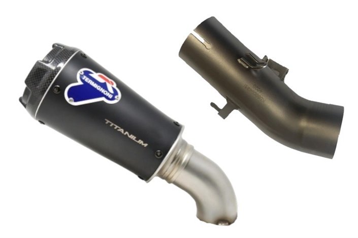 SCARICO TERMINALE SLIP ON GP2R TERMIGNONI K086094SO08 KAWASAKI Z 900 RS 2018-2020 NON OMOLOGATO TITANIO INOX