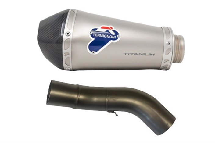 SCARICO TERMINALE SLIP ON CONICAL TERMIGNONI K087094SO01 KAWASAKI Z 900 2020-2022 NON OMOLOGATO TITANIO