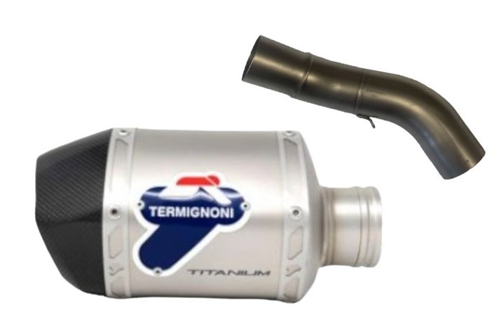 SCARICO TERMINALE SLIP ON RELEVANCE D70 TERMIGNONI K085094SO04 KAWASAKI Z 900 2017-2020 NON OMOLOGATO TITANIO