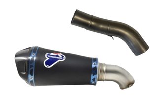 SCARICO TERMINALE SLIP ON CONICAL HEB BLACK TERMIGNONI K087094SO06 KAWASAKI Z 900 2020-2022 NON OMOLOGATO CARBONIO INOX