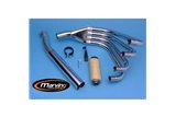 FULL EXHAUST SYSTEM 4 IN 1 CHROME MARVING KAWASAKI Z 900 1972-1975