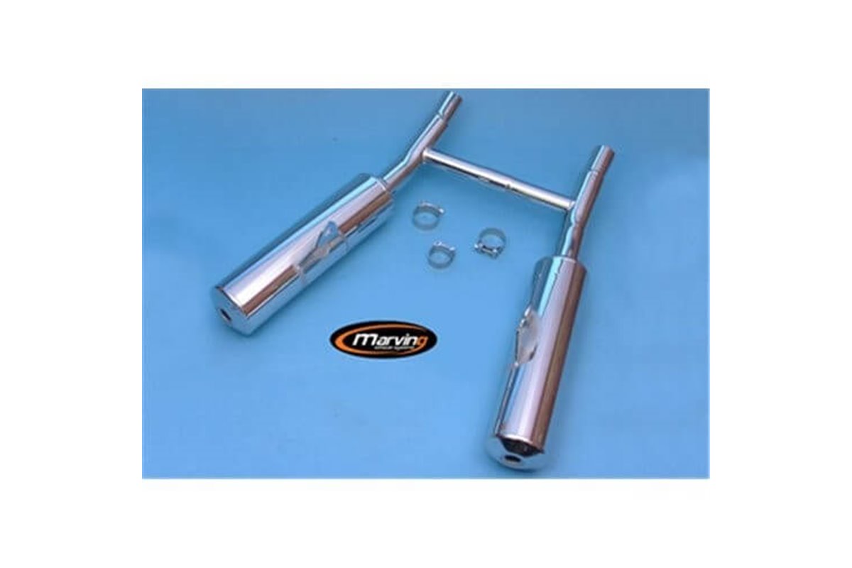 EXHAUST SILENCERS APPROVED MARVING KAWASAKI EN 500 1994-1995