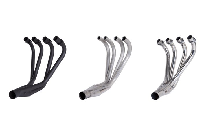 Vollständiges System 4 in 1 Mattschwarz Pc41 Honda Cbr 600 Fa-Hornet 600 2013-2007