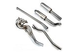 COLLECTEUR CENTRAL D'ECHAPPEMENT COMPLET ET BORNE POUR LANCIA FULVIA INOX