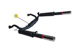 SILENCER EXHAUST TERMINAL ANSA MA 1127 MASERATI KYALAMI 1976 1983