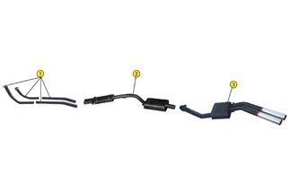 TERMINALE SCARICO SILENZIATORE ANSA MA 0427 MASERATI MISTRAL 4.0 1963 1970