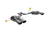 EXHAUST TERMINAL SILENCER RIGHT ANSA MA 6127 MASERATI GRANTURISMO 2007