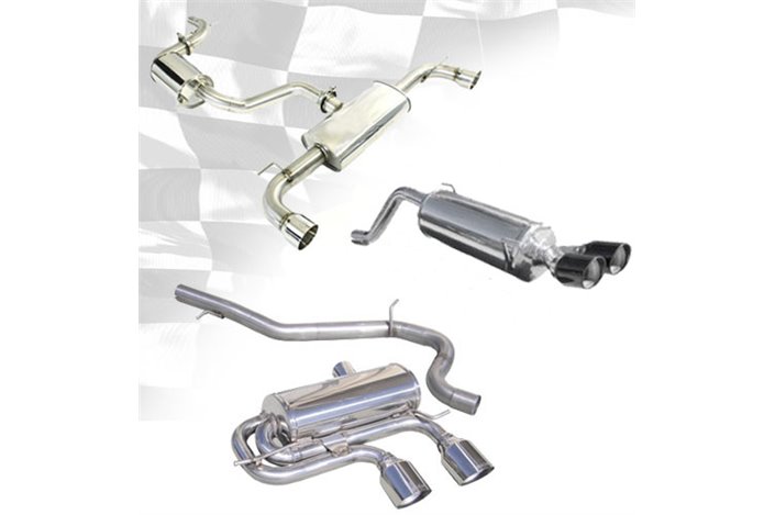 SCARICO SEZIONE CENTRALE PER PEUGEOT 207 SUPER 2000 IN ACCIAIO