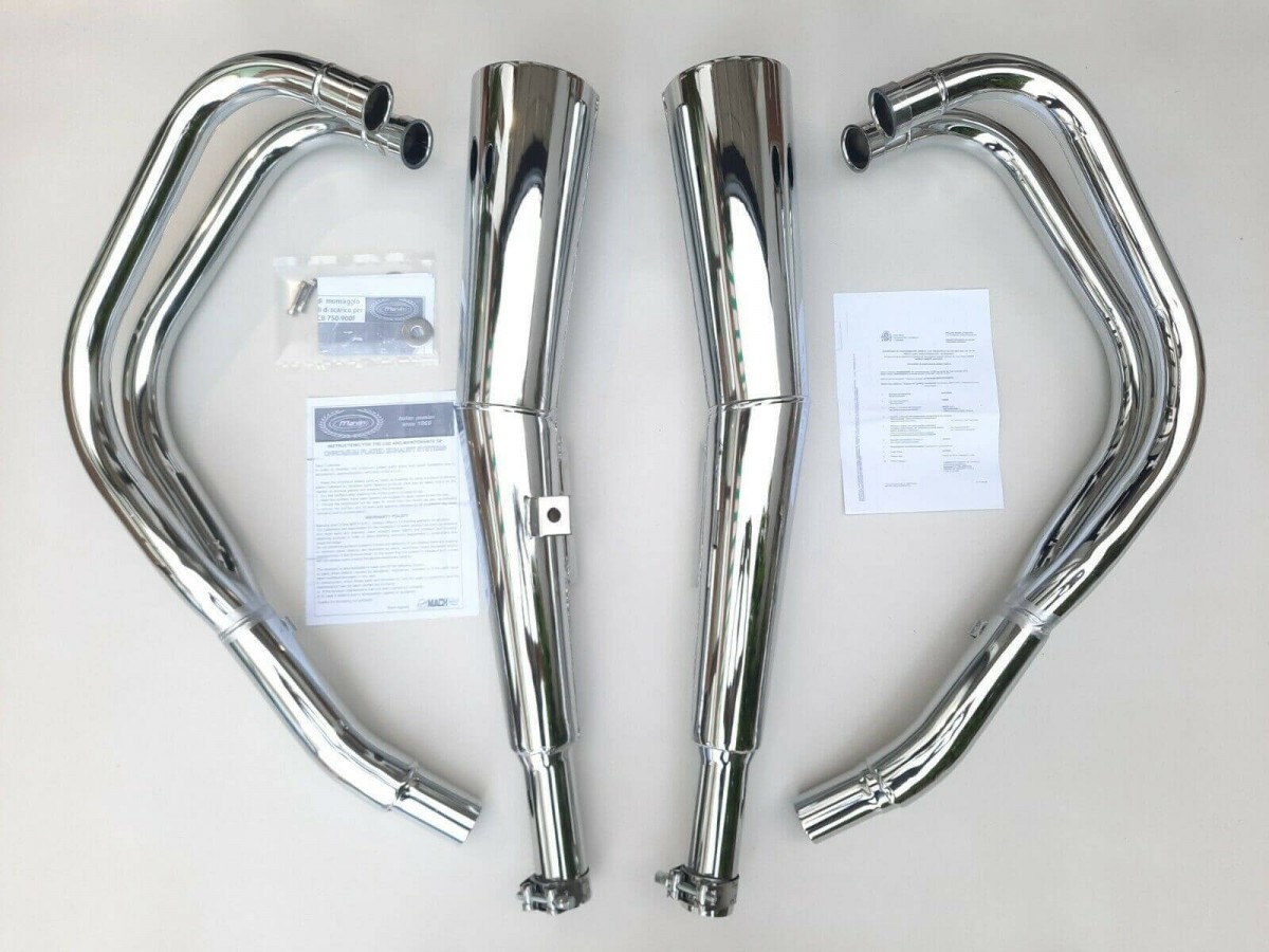 Scarico completo exhaust auspuff 4 2 Honda CB 900 F BOL D'OR 1979 marving