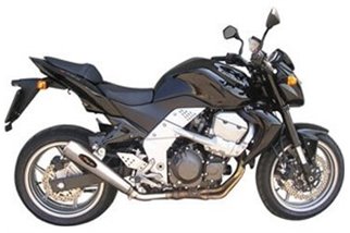 Auspuff-Abgas-Auspuff-Auspuff-Rennstahl-Stil Kawasaki Z 750 2007 markt
