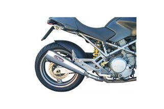 LOW EXHAUST SILENCERS STEEL APPROVED MARVING DUCATI MONSTER 750 1996-1997