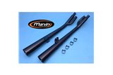 Paar Auspuffterminals Suzuki GSX 400 FWS 1980 1999 Marktieren