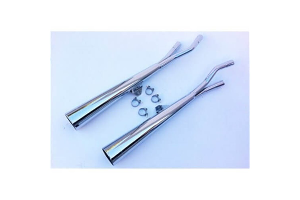 EXHAUST SILENCERS APPROVED MARVING SUZUKI GS 550 E 1978 1981