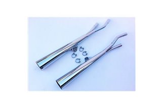 EXHAUST SILENCERS APPROVED MARVING SUZUKI GS 550 E 1978 1981