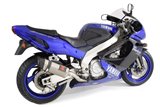 Auspuffanlage 300-mm-Edelstahl-Sechskant-Schalldämpfer Aus Karbon YAMAHA YZF1000 R Thunderace 1996-2003 Black Widow