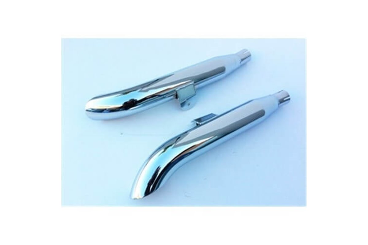 TERMINALI SCARICHI CROMO MARVING SUZUKI VS 600 GL/GLU INTRUDER VN51B 1995-1997
