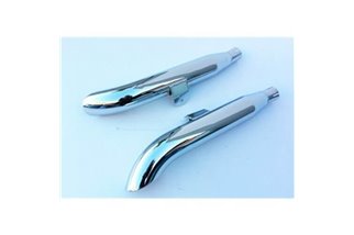 EXHAUST SILENCERS CHROME MARVING SUZUKI VS 800 GL INTRUDER VS52B 1992-2000