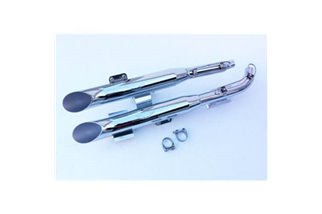 TERMINALI SCARICHI SILENZIATORI CROMO MARVING SUZUKI VZ 800 MARAUDER 1999 2002